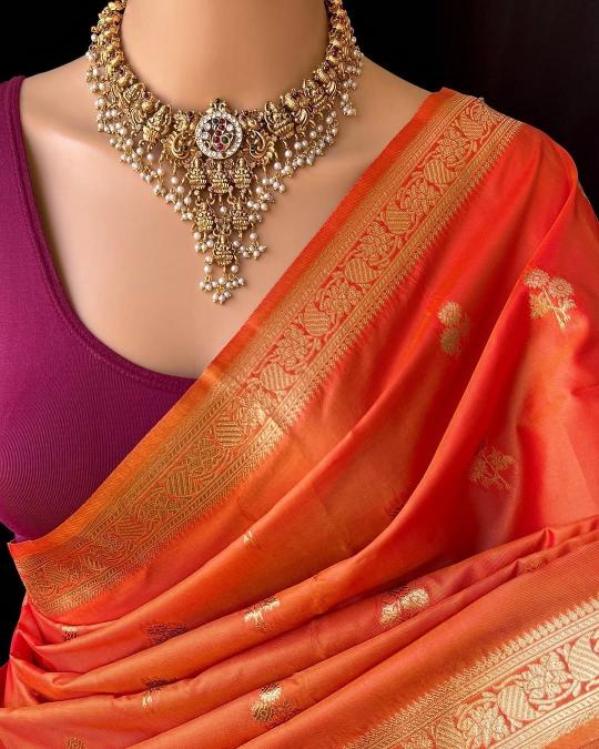 Krishnavi banarasi silk saree indian clothes wholesalers in india